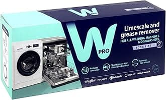 Indesit WPRO Limescale And Detergent Descaler and De Greaser (Box Of 12) Helps Kill Bacteria And Eliminates Odours And Keeps Your Washing Machine Smelling Fresh