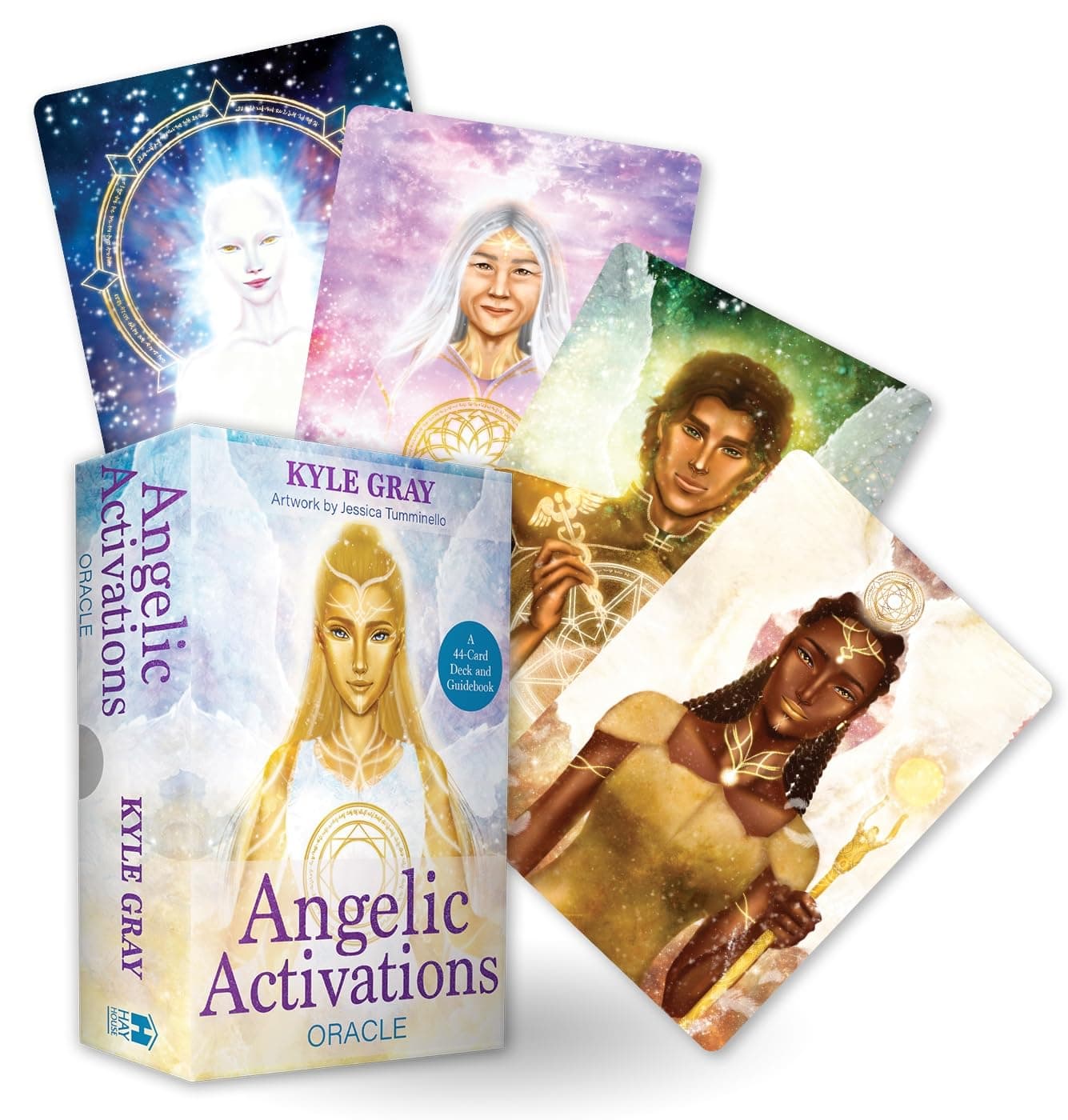 ANGELIC ACTIVATIONS ORACLE: A 44-card Deck and Guidebook