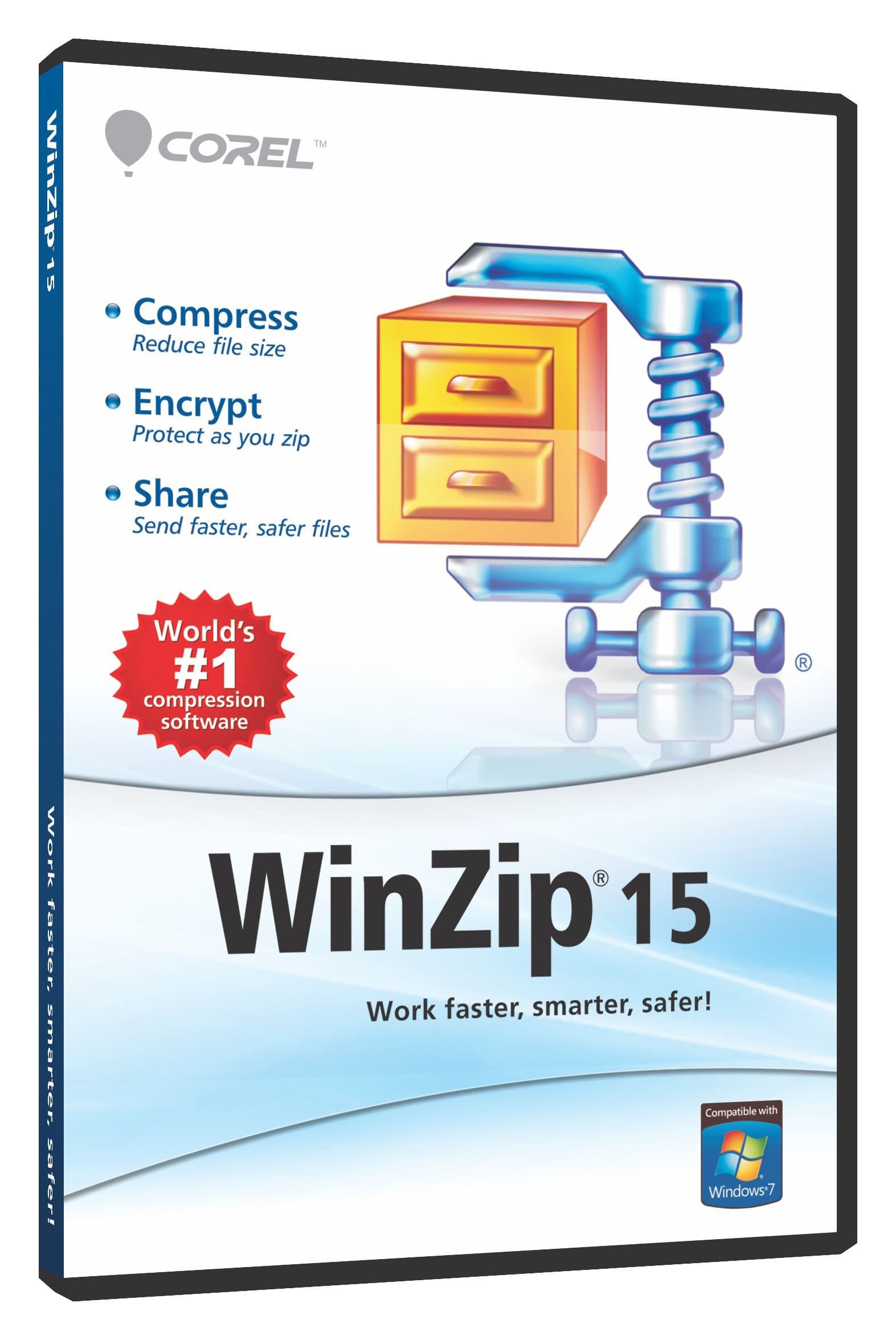 WinZip 15 Standard Single User (PC)