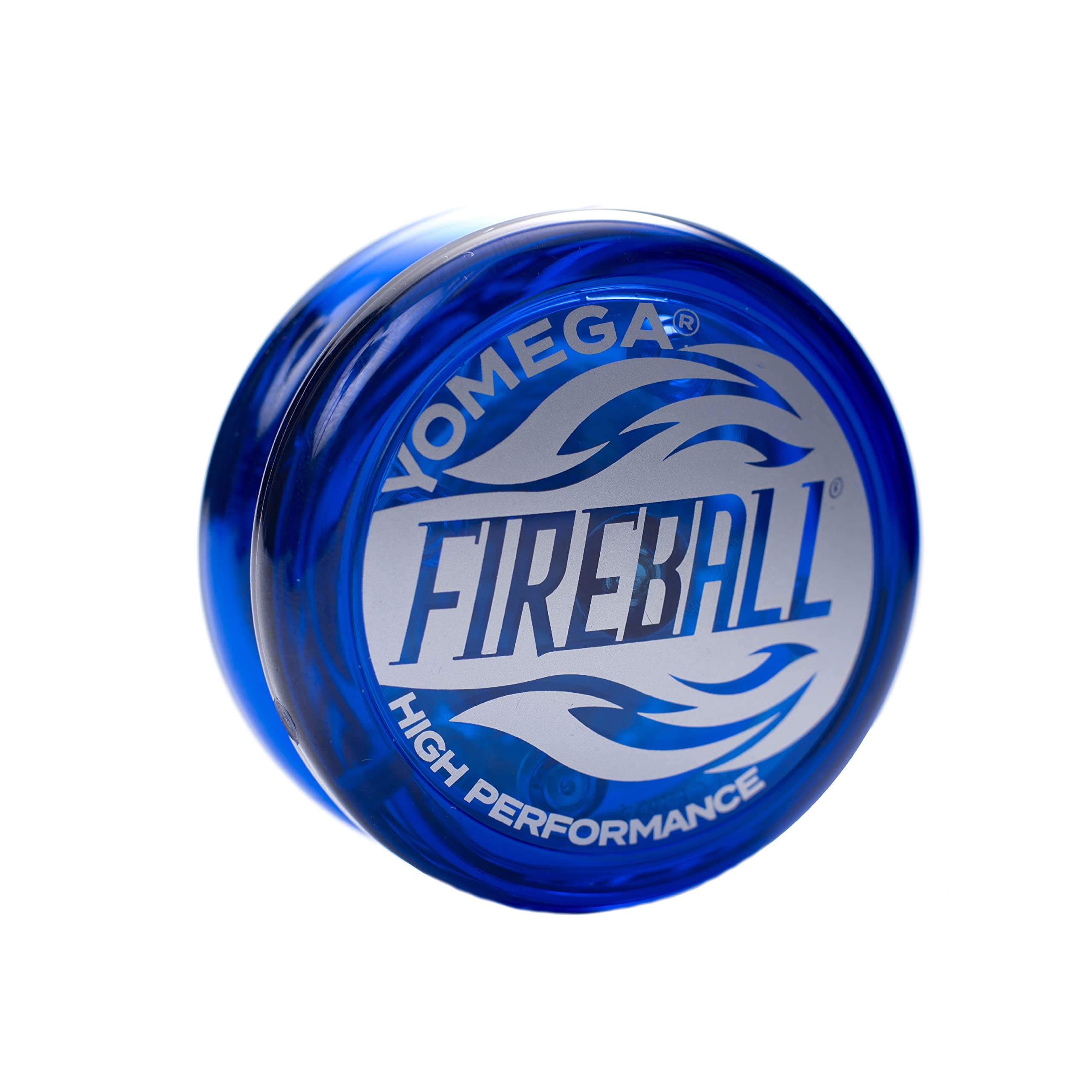 Yomega Fireball YoYo -HIGH Performance Responsive Transaxle Yoyo, Great for String Tricks for Advance Players to Perform Like Pros + Extra 2 yo yo Strings & 3 Month Warranty(Blue)