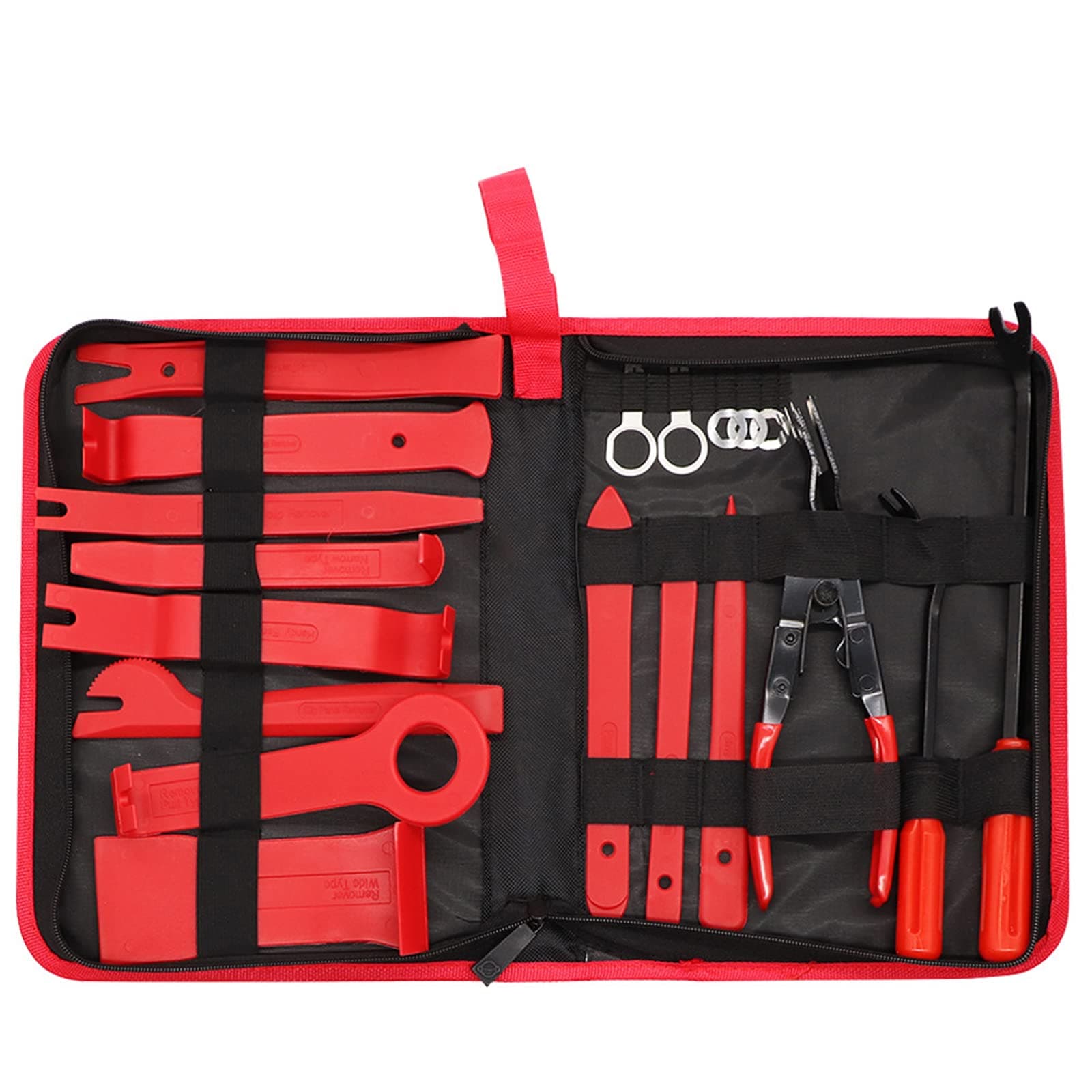 BURDEAN Car Panel Door Audio Trim Removal Tool Kit Set with Storage Bag (19 Pcs)