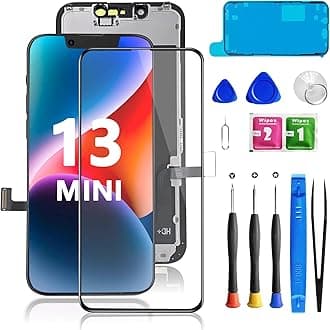 - for iPhone 13 Mini Screen Replacement 5.4 inch, 3D Touch LCD Display Digitizer Assembly with Repair Tools,Compatible Model A2481, A2626, A2628, A2629, A2630