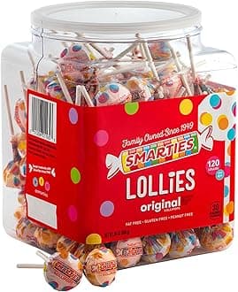 Smarties Lollies 34 Ounce, 120 Count,