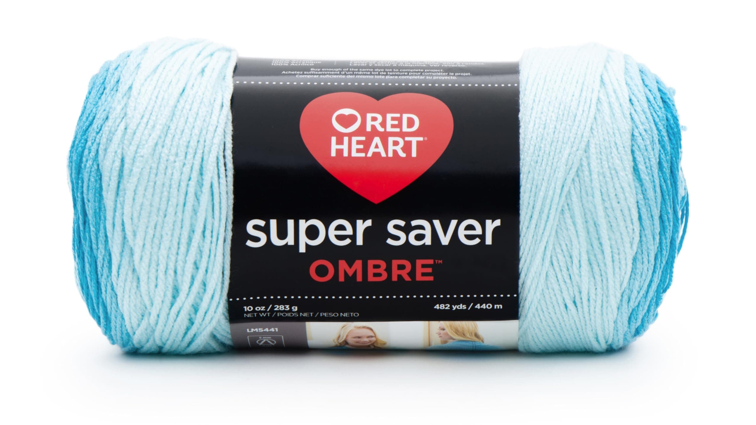 Super Saver Ombre Yarn-Scuba
