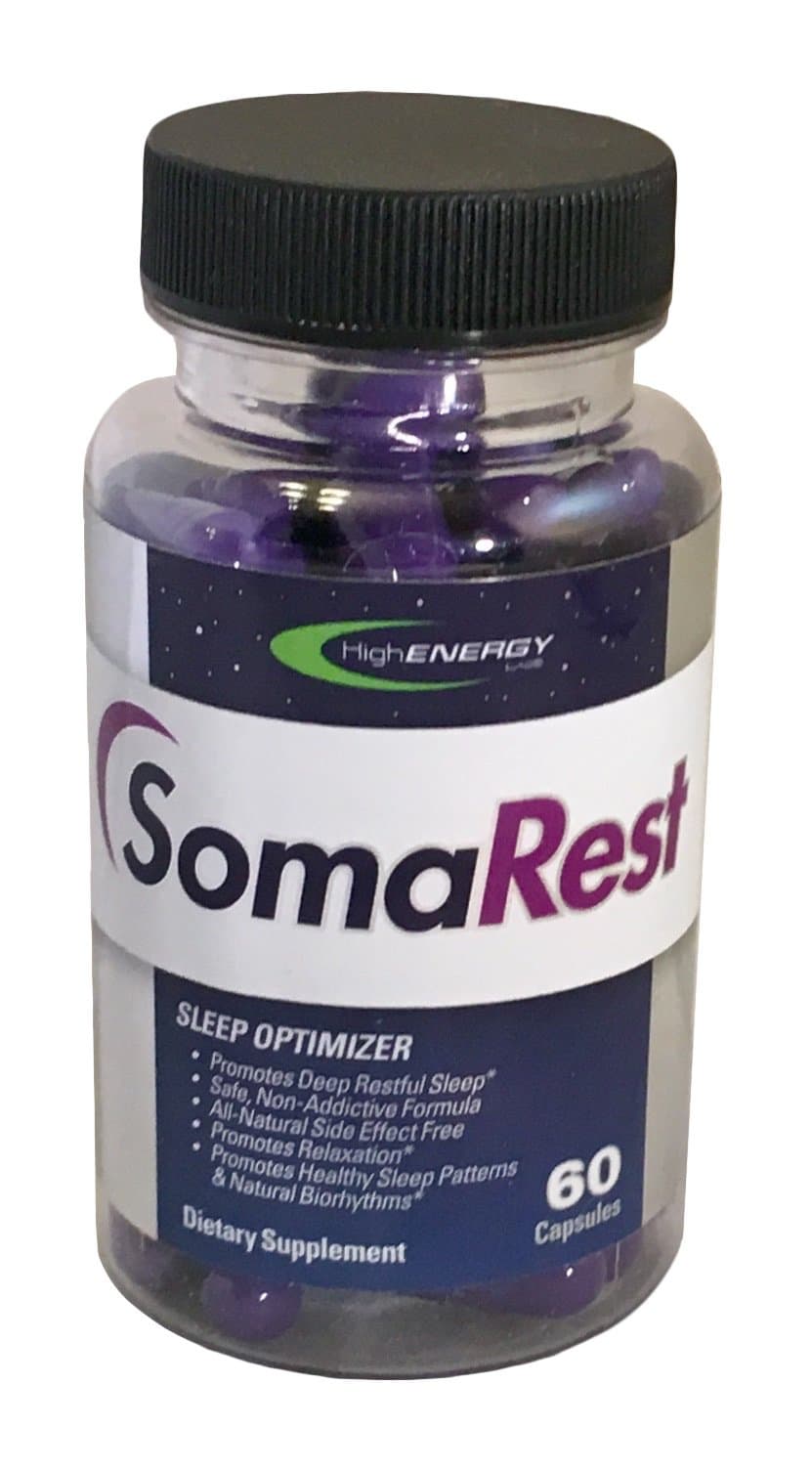 High Energy Labs | SomaRest - Deep Sleep Optimizer Pills - 30 Servings