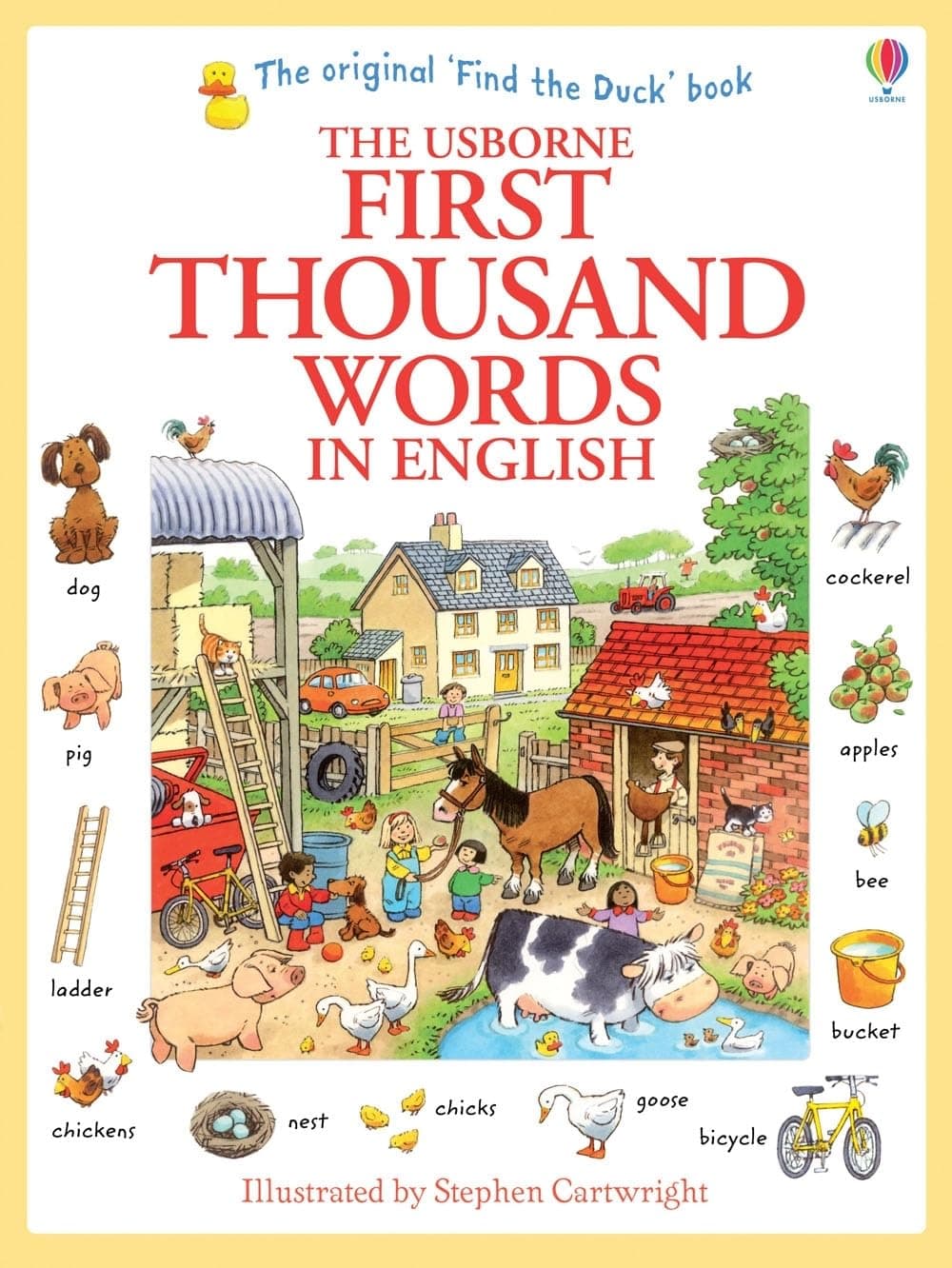 First Thousand Words in English: An Entertaining Illustrated Word Book for Children (Ages 5-8) to Learn English