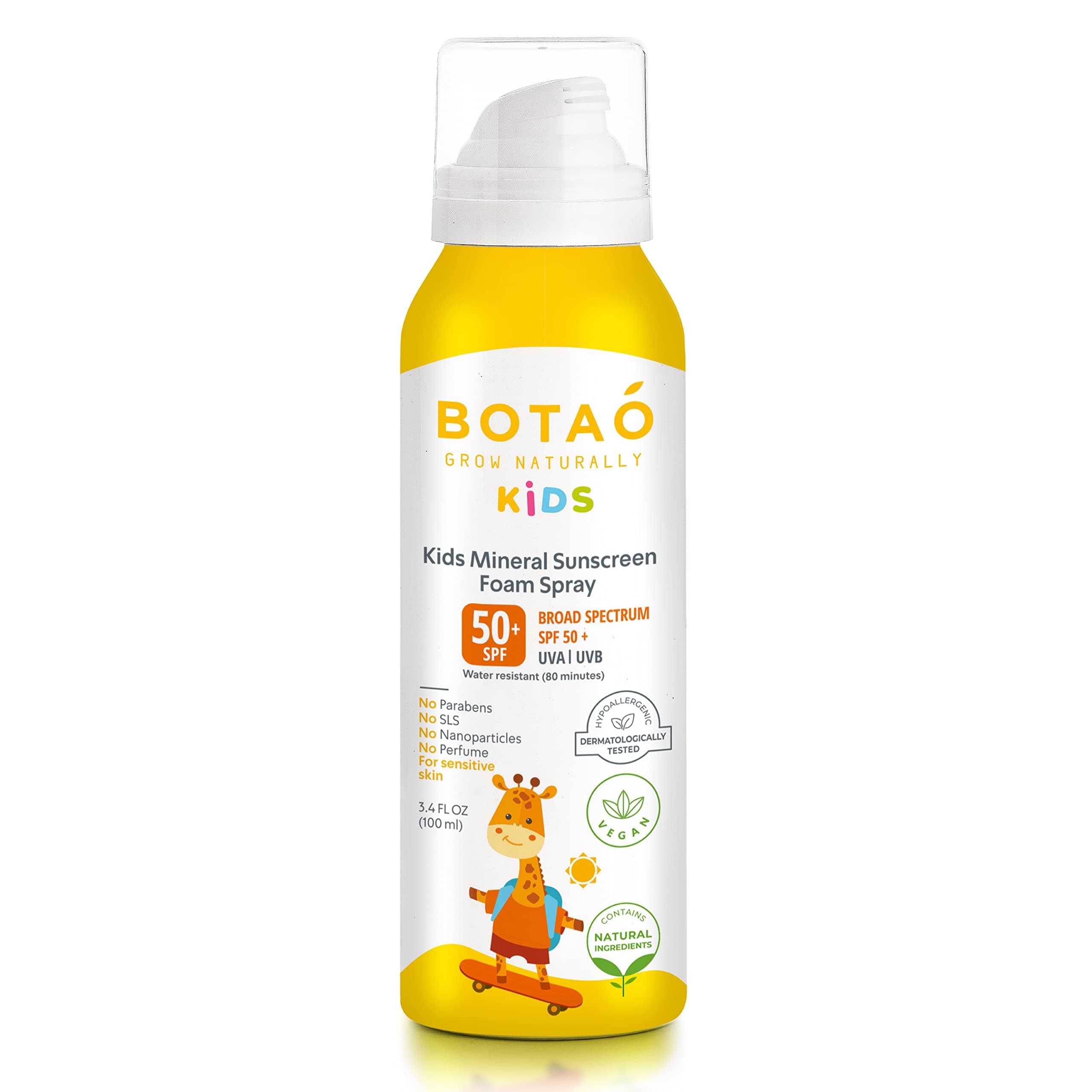 BOTAO Kid’s Sunscreen Foam Spray