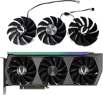GA92S2U CF9015H12S RTX 3080 Ti AMP Holo GPU Fan for ZOTAC Gaming RTX 3070 TI 3080 3080 TI 3090 AMP Holo Video Card Cooling Fan (Fan-AB)