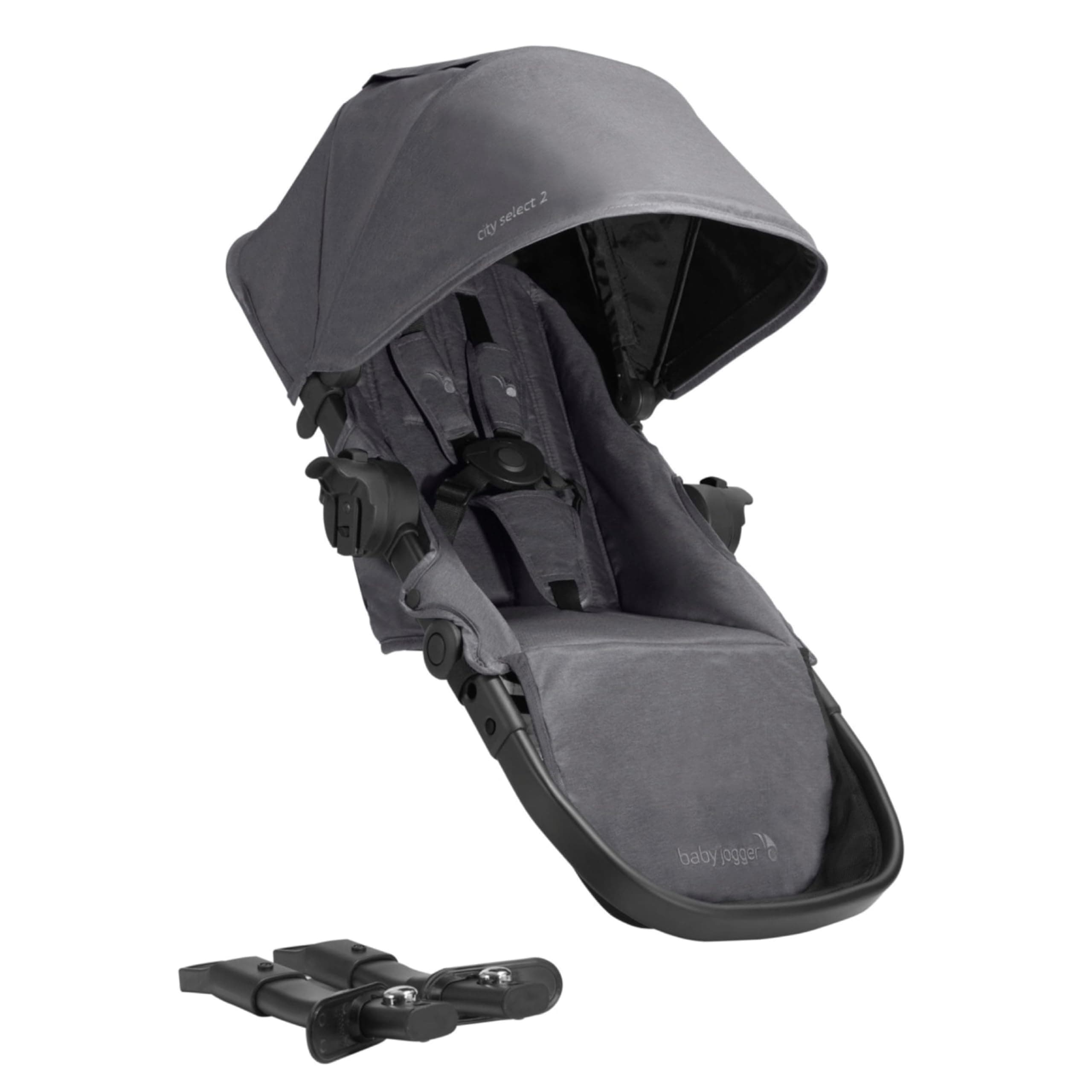 Baby Jogger City Select 2 Second Seat Kit - Lunar Black