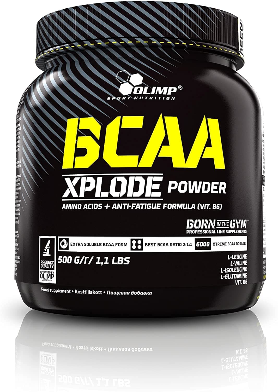 Olimp BCAA Xplode Powder Supplement, 500 g, Ice Tea Peach