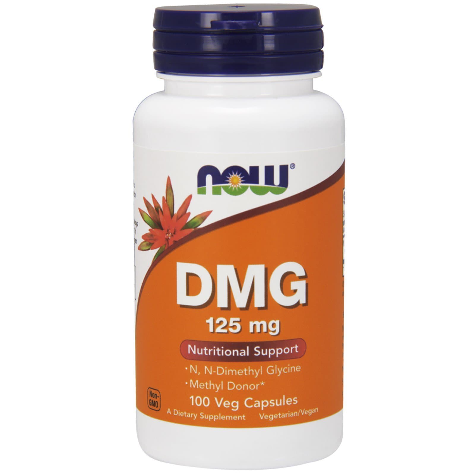 DMG, 125 mg, 100 Veg Capsules