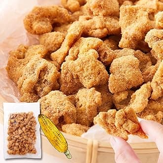 Natural Life Snacks Chicken Skin, Grilled Corn Flavor, 7.1 oz (200 g), Domestically Produced, Snacks, Delicates, Chips, Crispy, Juicy, Deep-fried, Large Capacity, Value, Commercial Use, Addictive