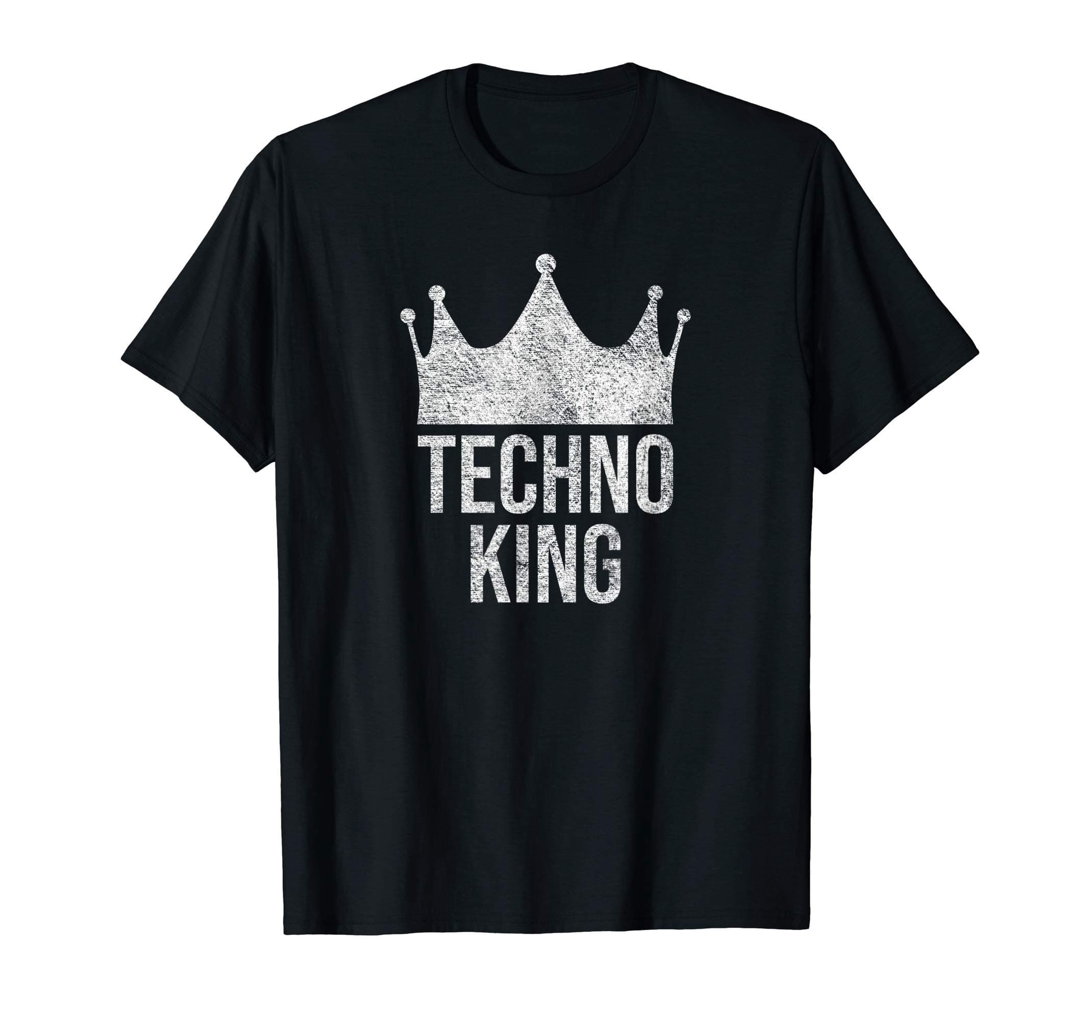 TECHNO KING TECHNOKING ROYAL MAJESTIC TECH CROWN T-Shirt