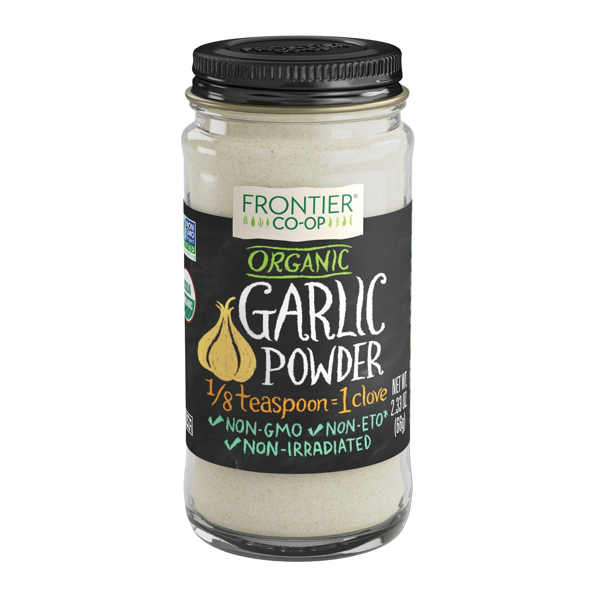 Frontier Certified Organic Garlic Powder - 72 g