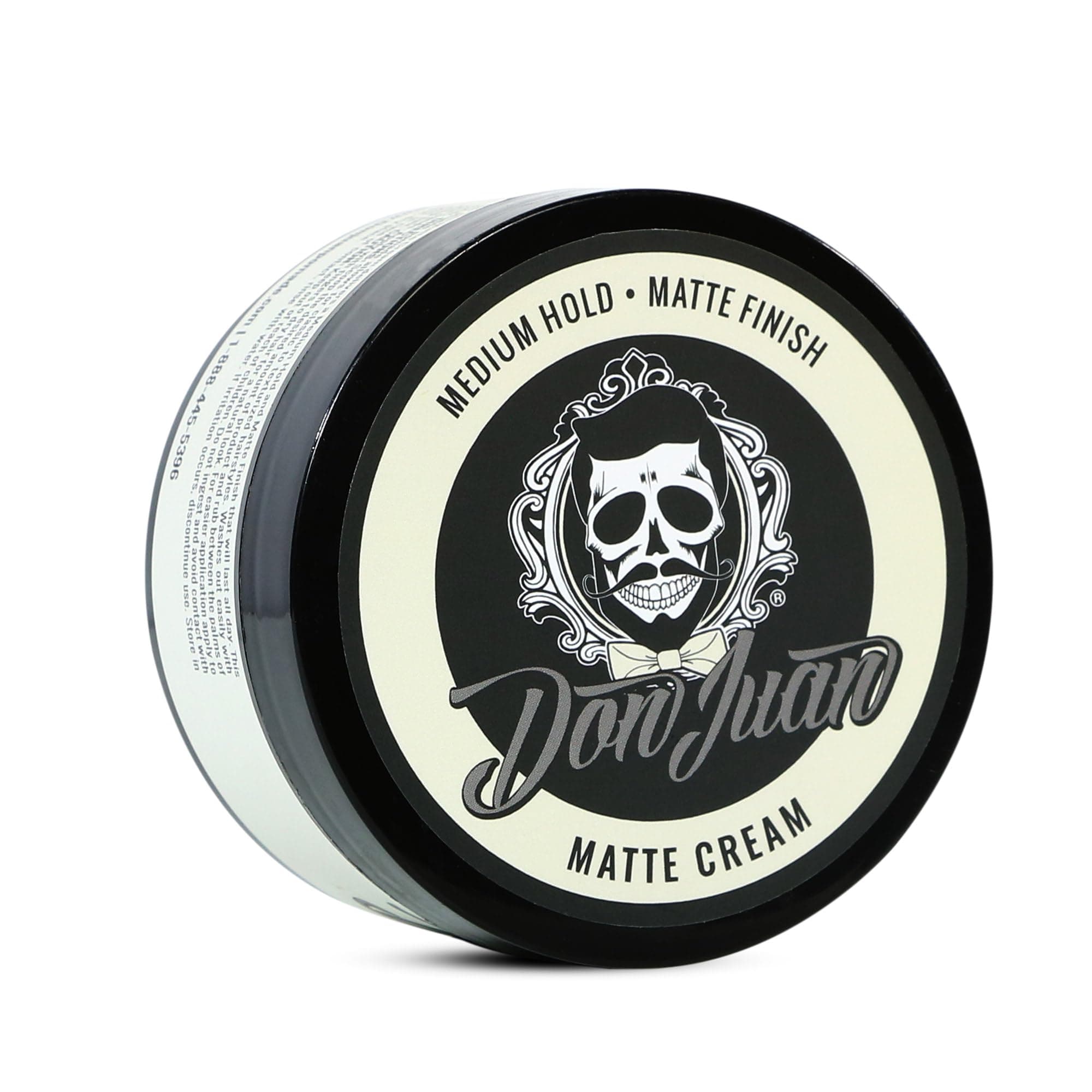 Handcrafted Matte Cream Pomade | Medium Hold | Matte Finish | Water Based | Barbershop Scent, 4oz