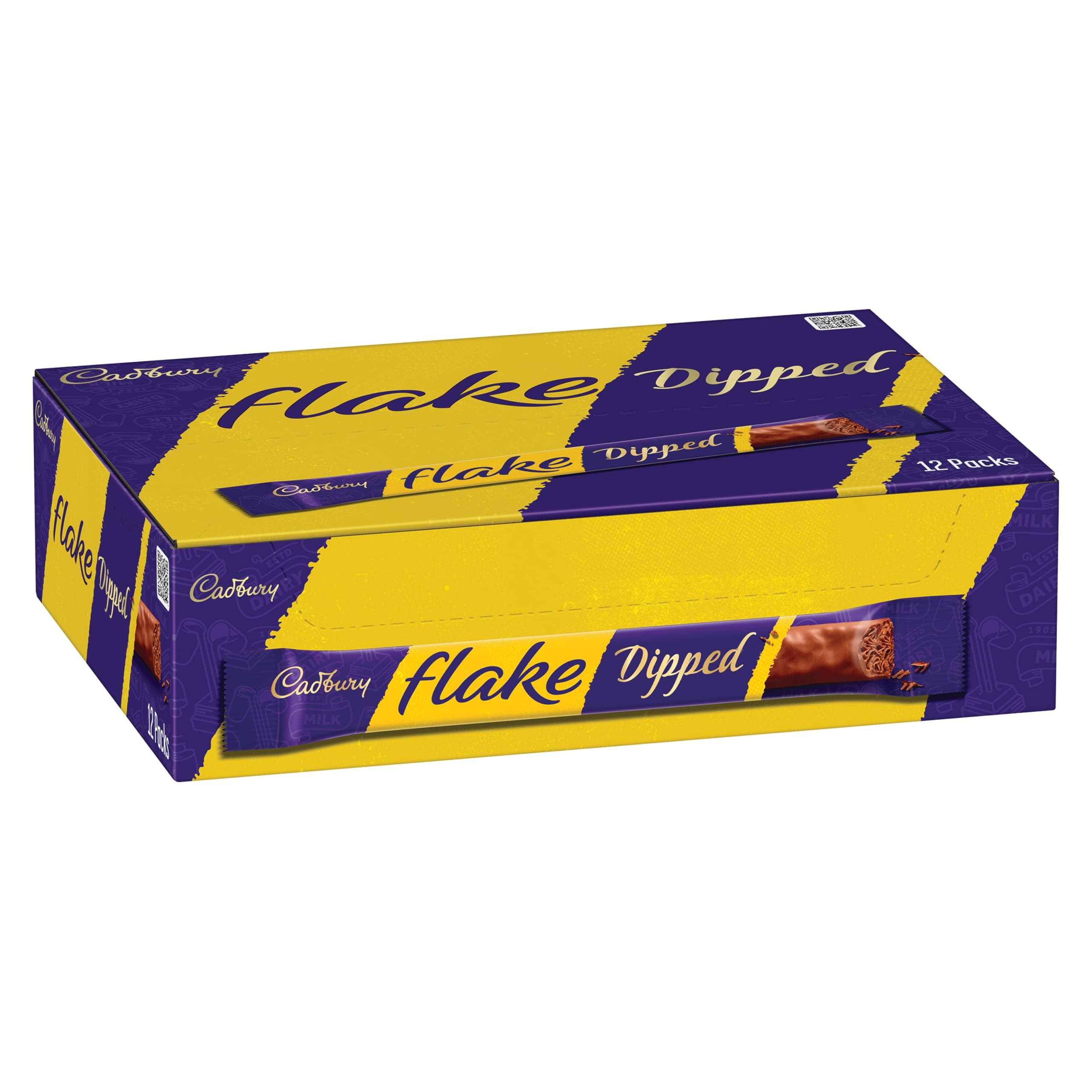 Flake Dipped Chocolate Bar, 12 x 28 g
