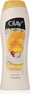 Olay Ultra Moisture Moisturizing Body Wash with Shea Butter 13.5 Oz (Pack of 3)