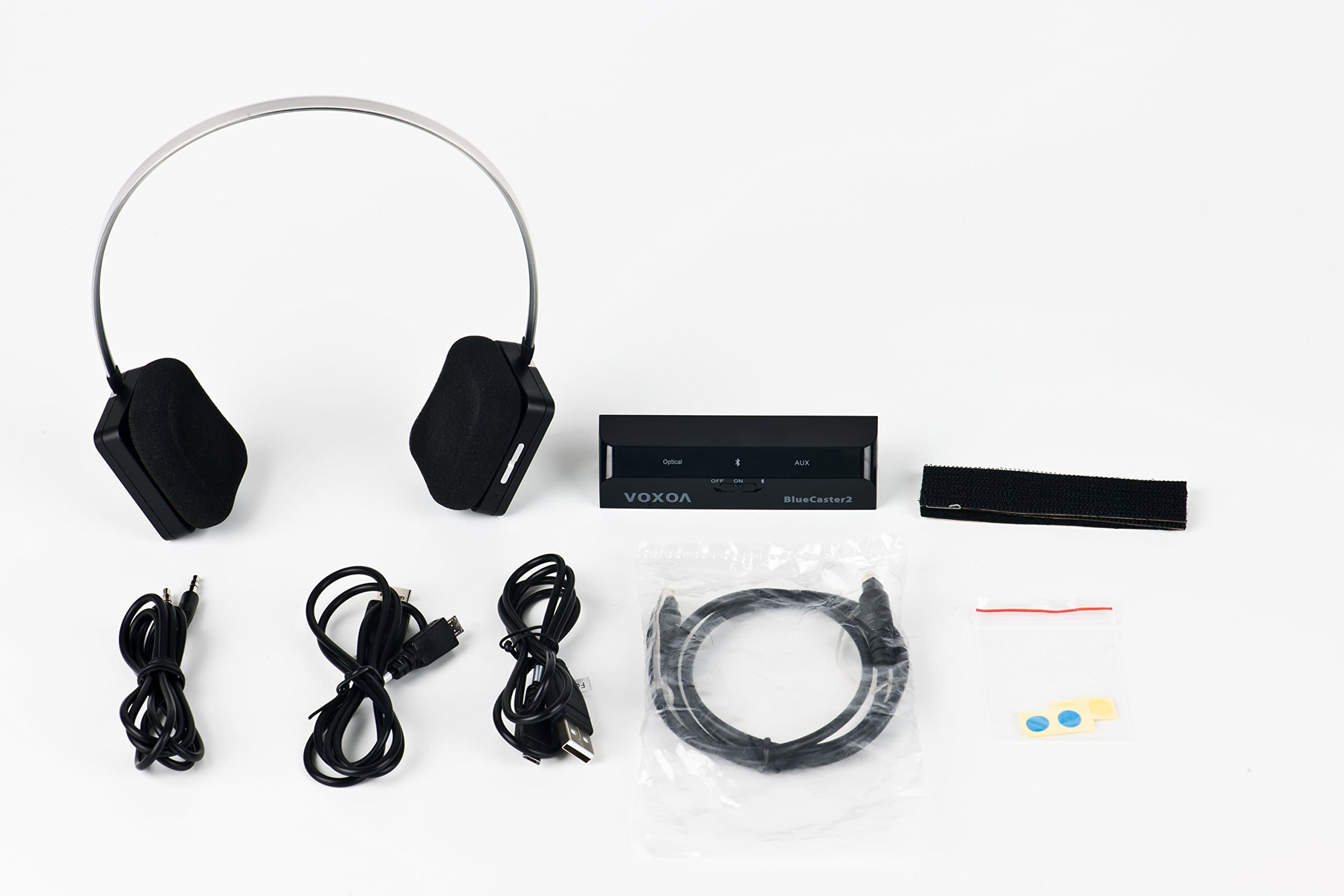 XTV200 Bluetooth Wireless Low Latency TV System 2nd Gen, No Lip Sync/Echo, Good for All HDTV Sets with Digital Audio/Headphones Jack