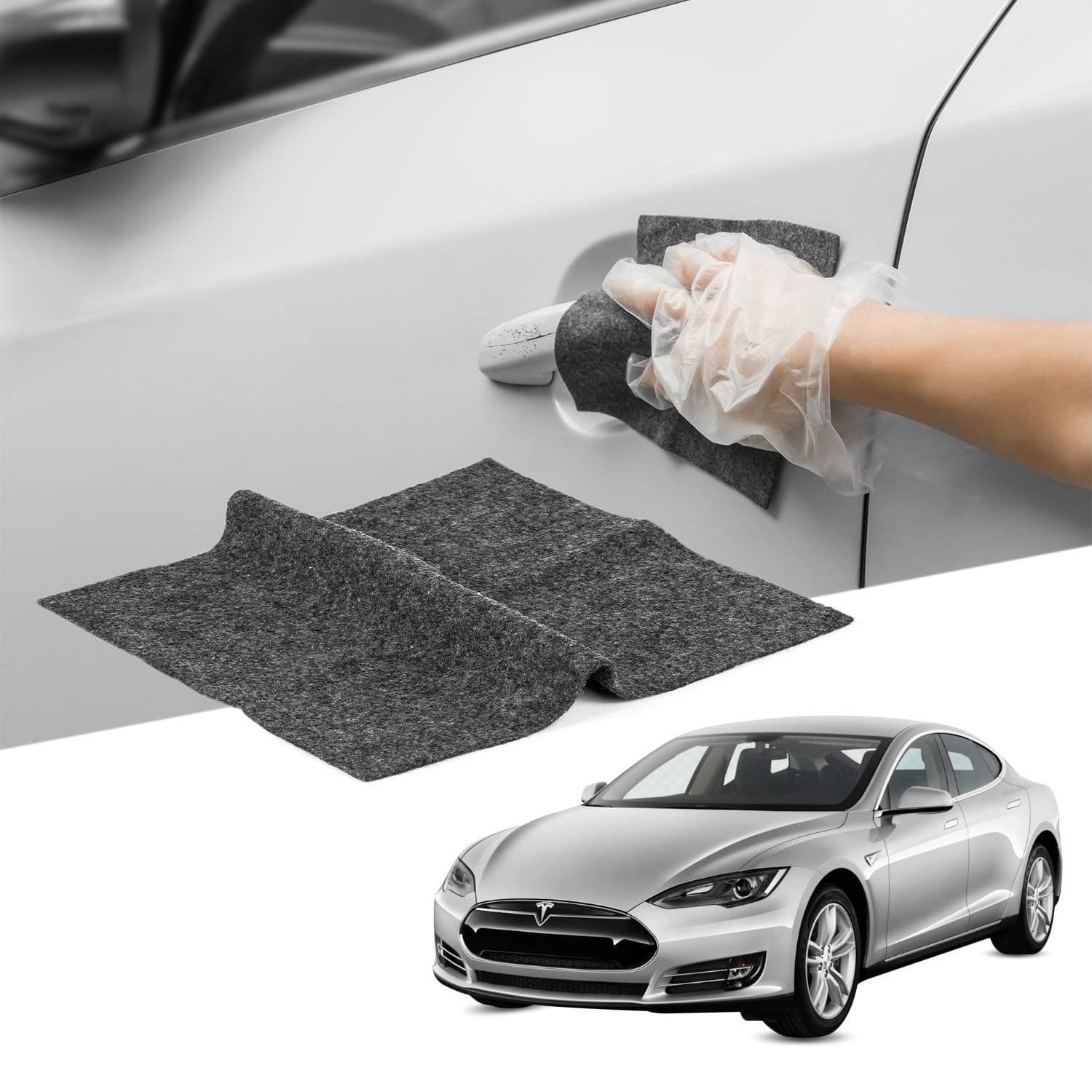 Car Scratch Remover - Delaman Nano Tech Smart Scratch Towel Fix Car Oxidation Scuffs Polishing Cloth for Repairing Multicolor Paint Scratch Smart Cleaning Tool for Car Beauty
