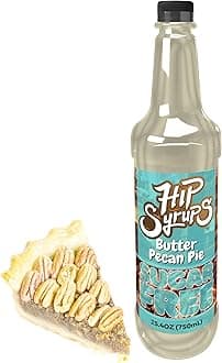Butter Pecan Pie Sugar Free Simple Syrup Designed for Coffee, Hot Cocoa, Butter Pecan Pie Flavoring, Zero Calorie Flavoring, Keto Friendly, Sugar Free