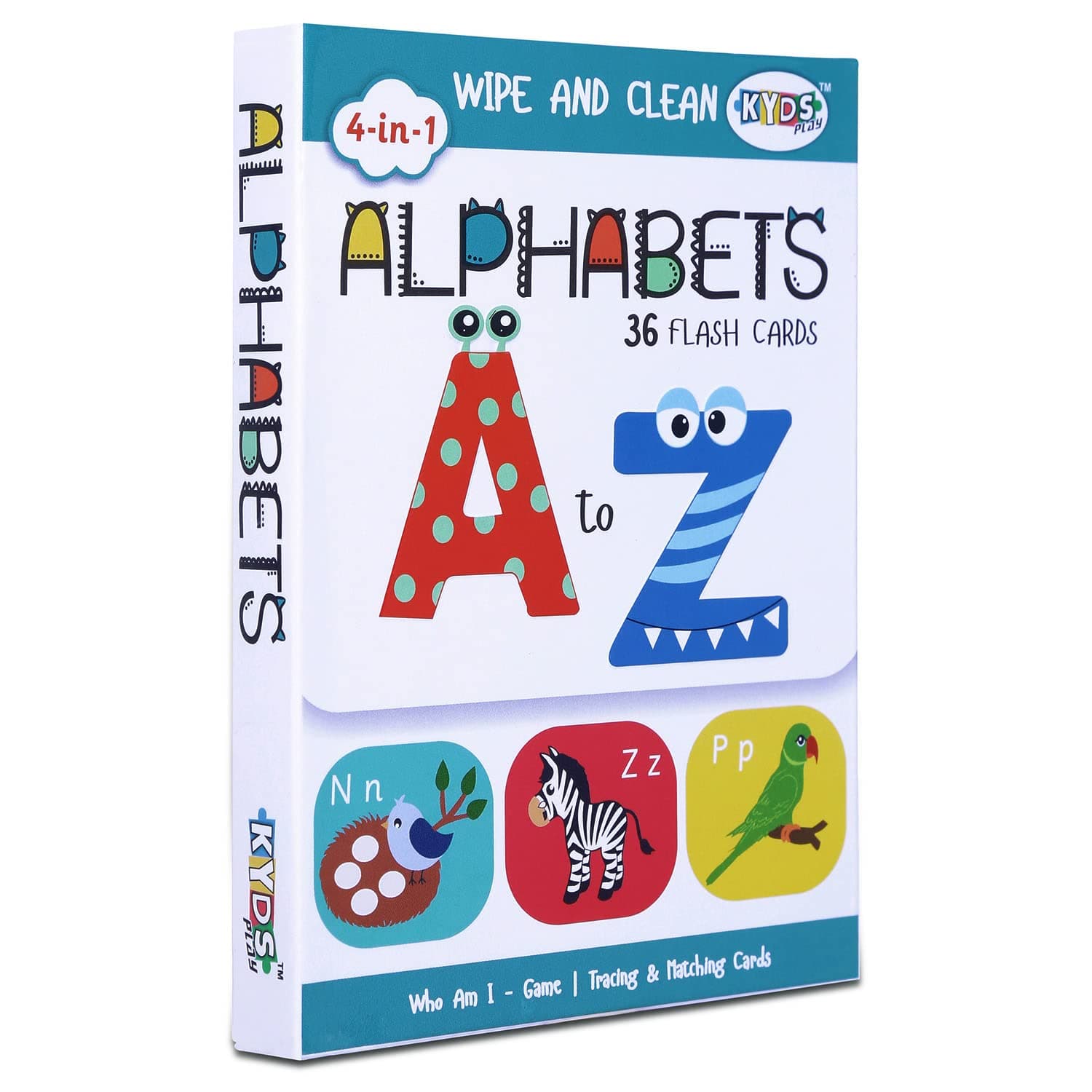 Alphabets - Wipe & Clean Activity Flash Cards for Kids