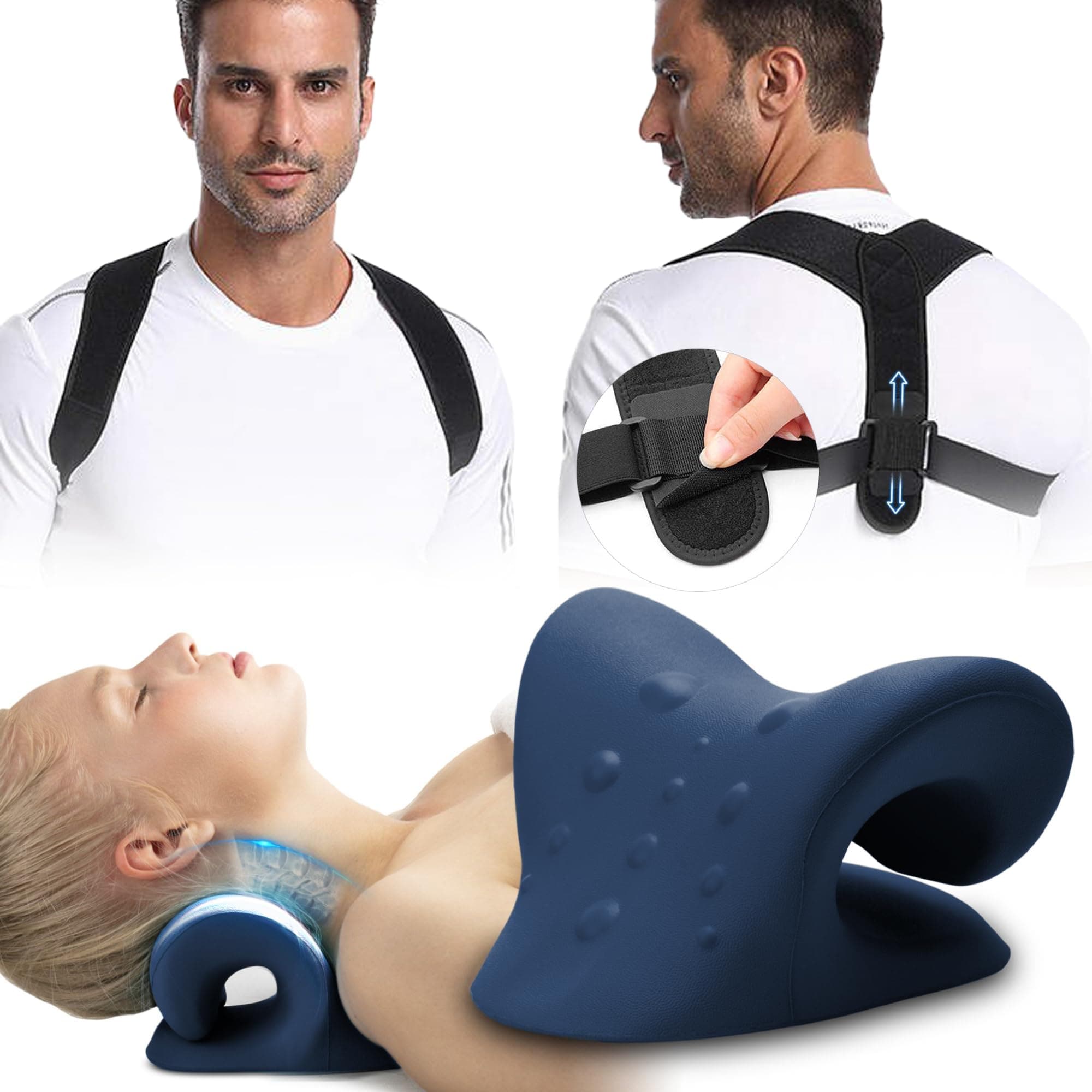 Neck Stretcher with Posture Corrector