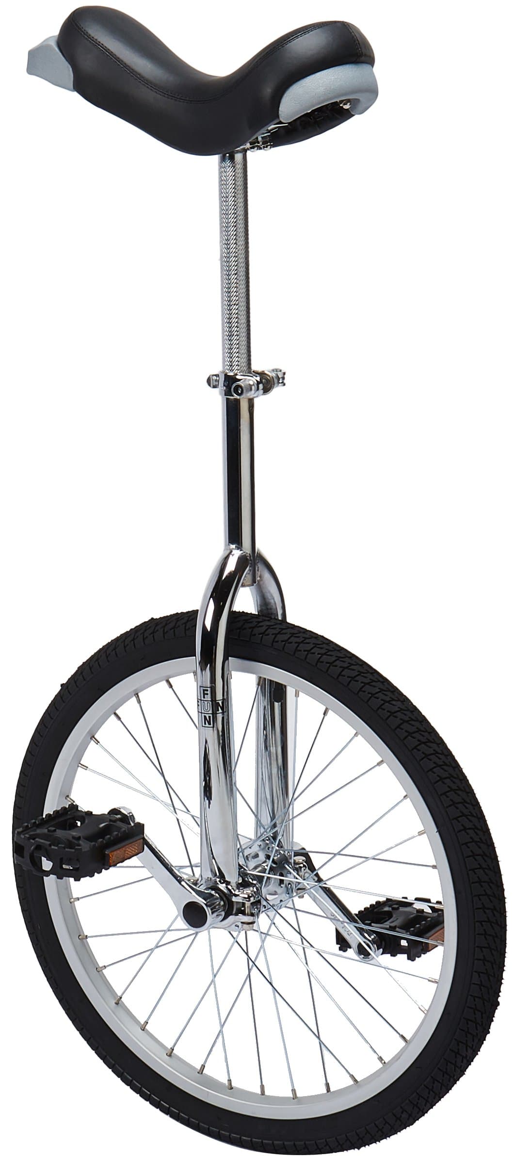 Fun | Chrome 20" Unicycle with Alloy Rim