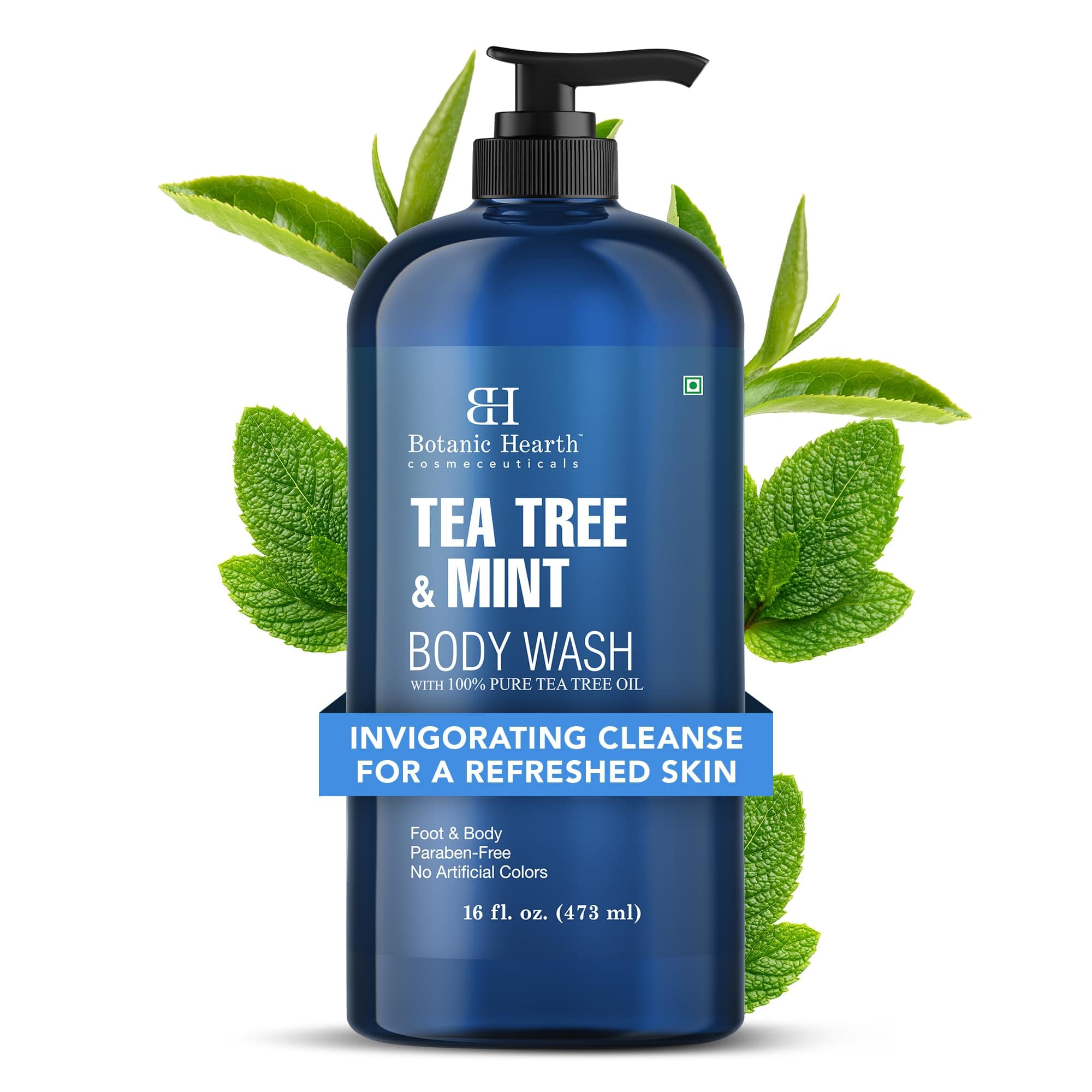Botanic Hearth Tea Tree Oil Body Wash with Mint