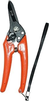 Zenport Z116 Hoof and Floral Trimming Shear with Twin-Blade, 7.5-Inch Box of 10