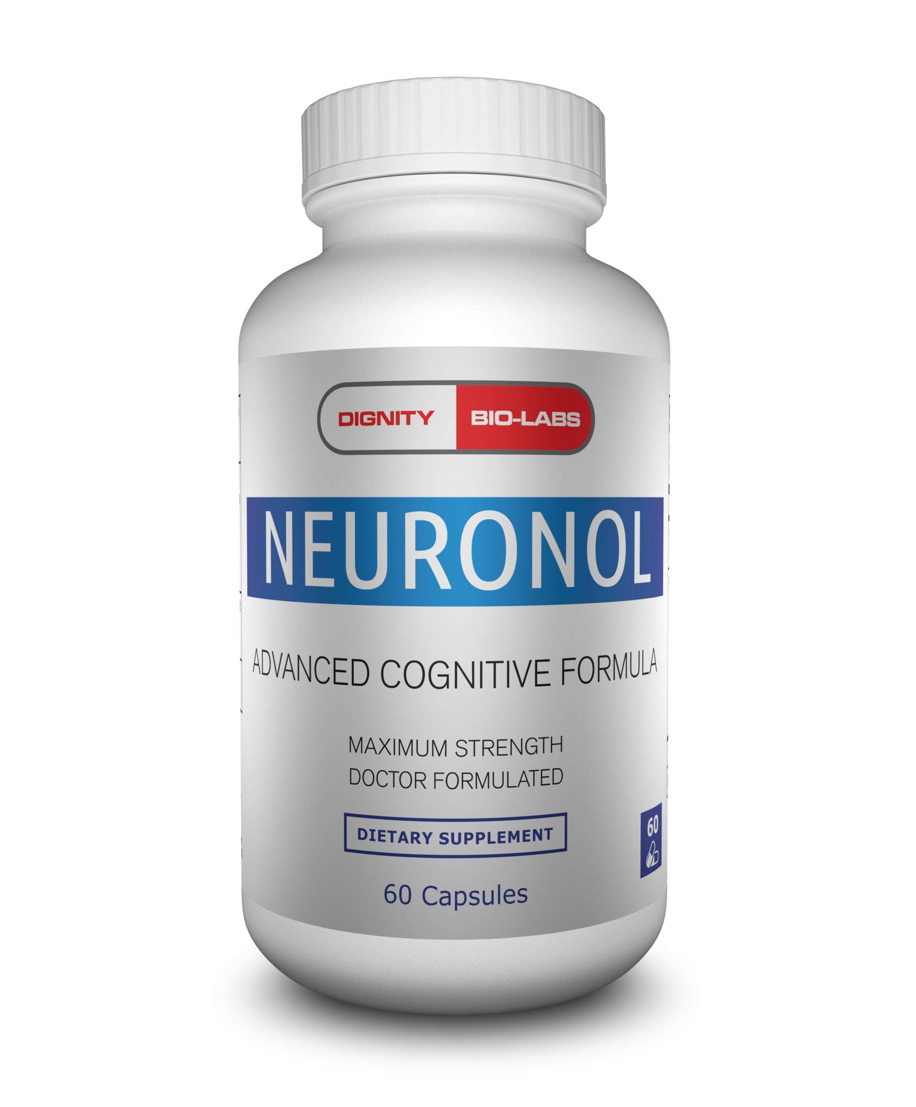 Neuronol : Brain Health Formula for Memory Support, Focus, Clarity, and Concentration - #1 Nootropic formulated w/Dmae, Bacopa Monnieri, Ginkgo Biloba & More.