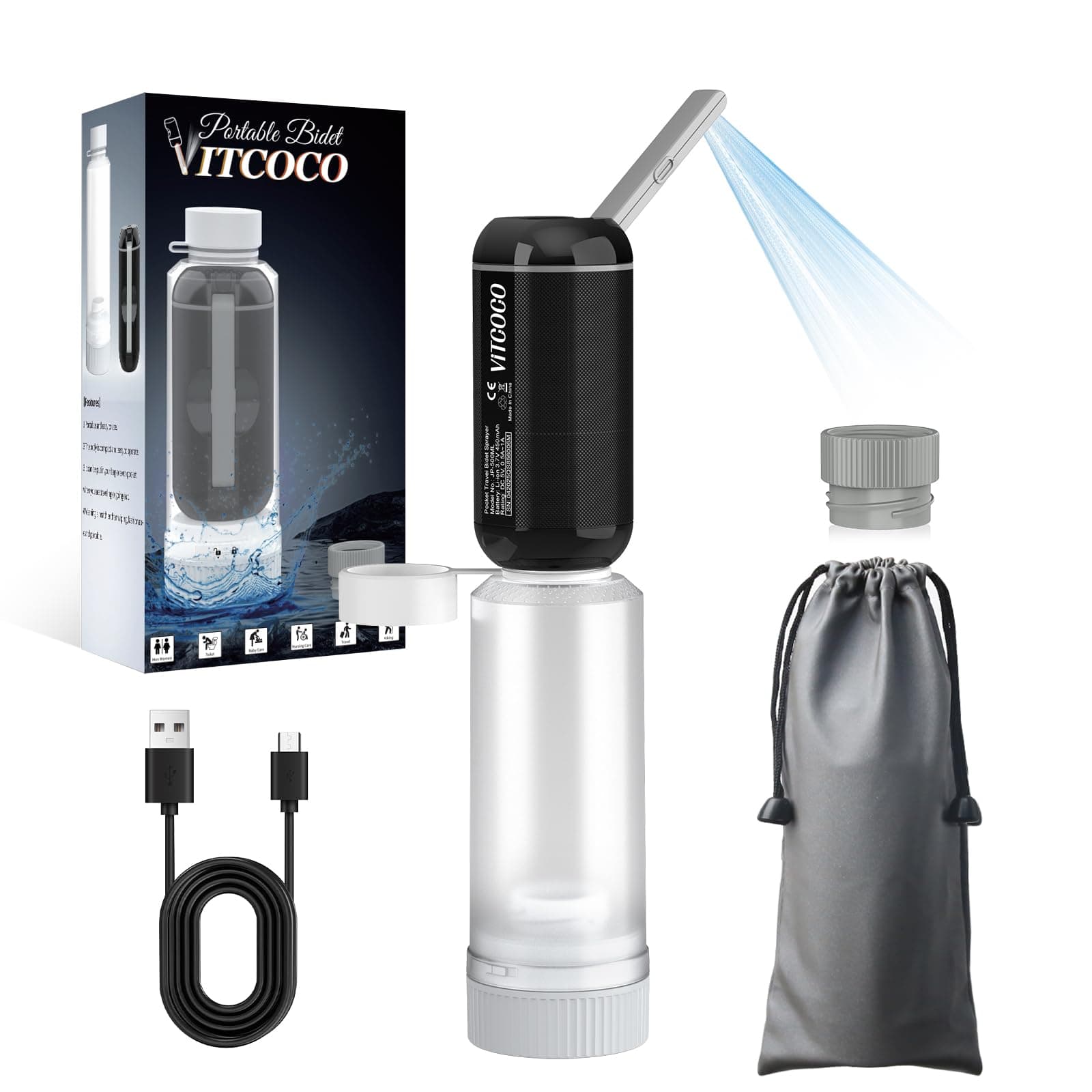 VITCOCO Portable Bidet，Suitable for kids
