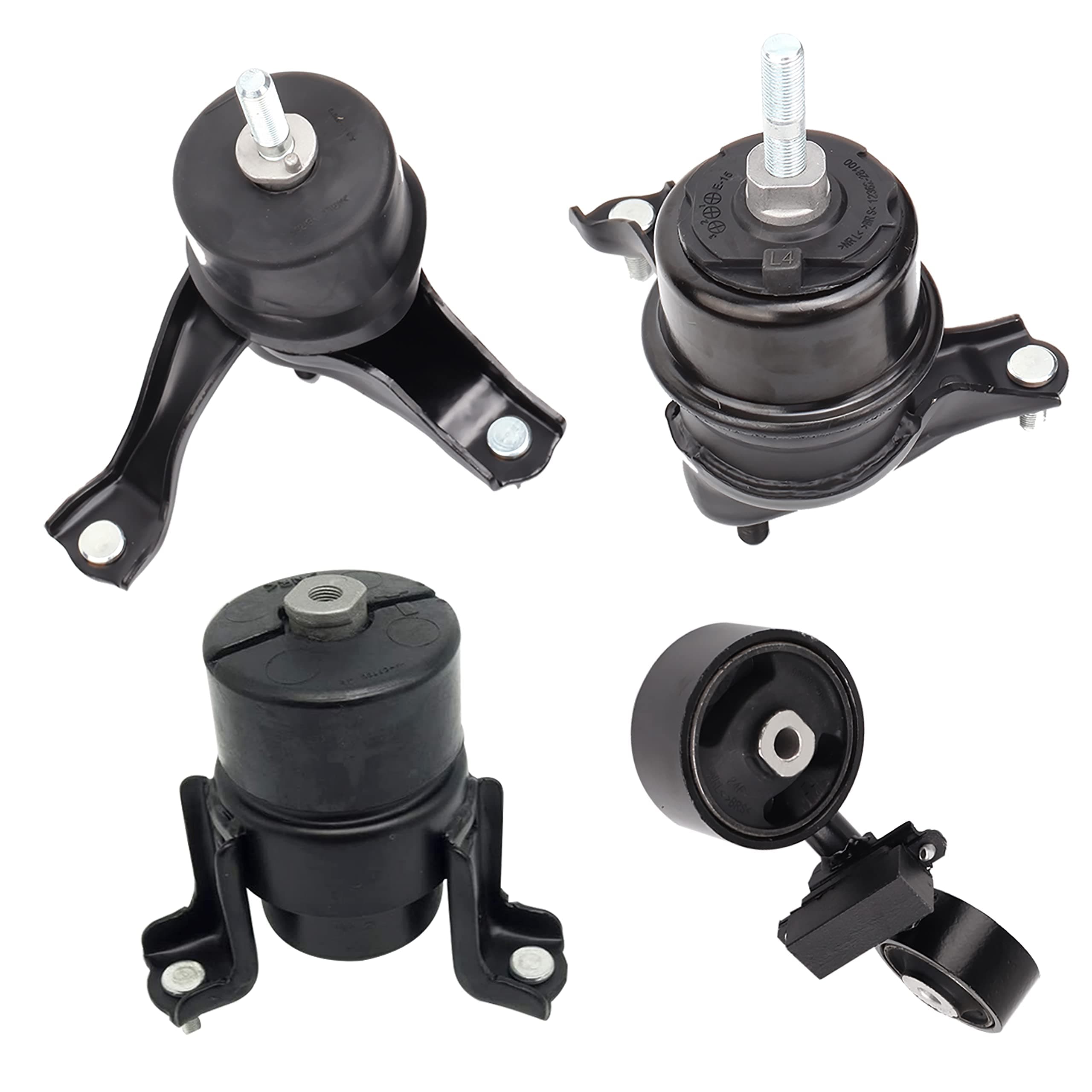 LOONGRIE Engine Motor and Trans Mounts Compatible with 2007 2008 2009 2010 2011 Camry (2.4L) OE A62009 A4211 A4274 A4207 Set of 4