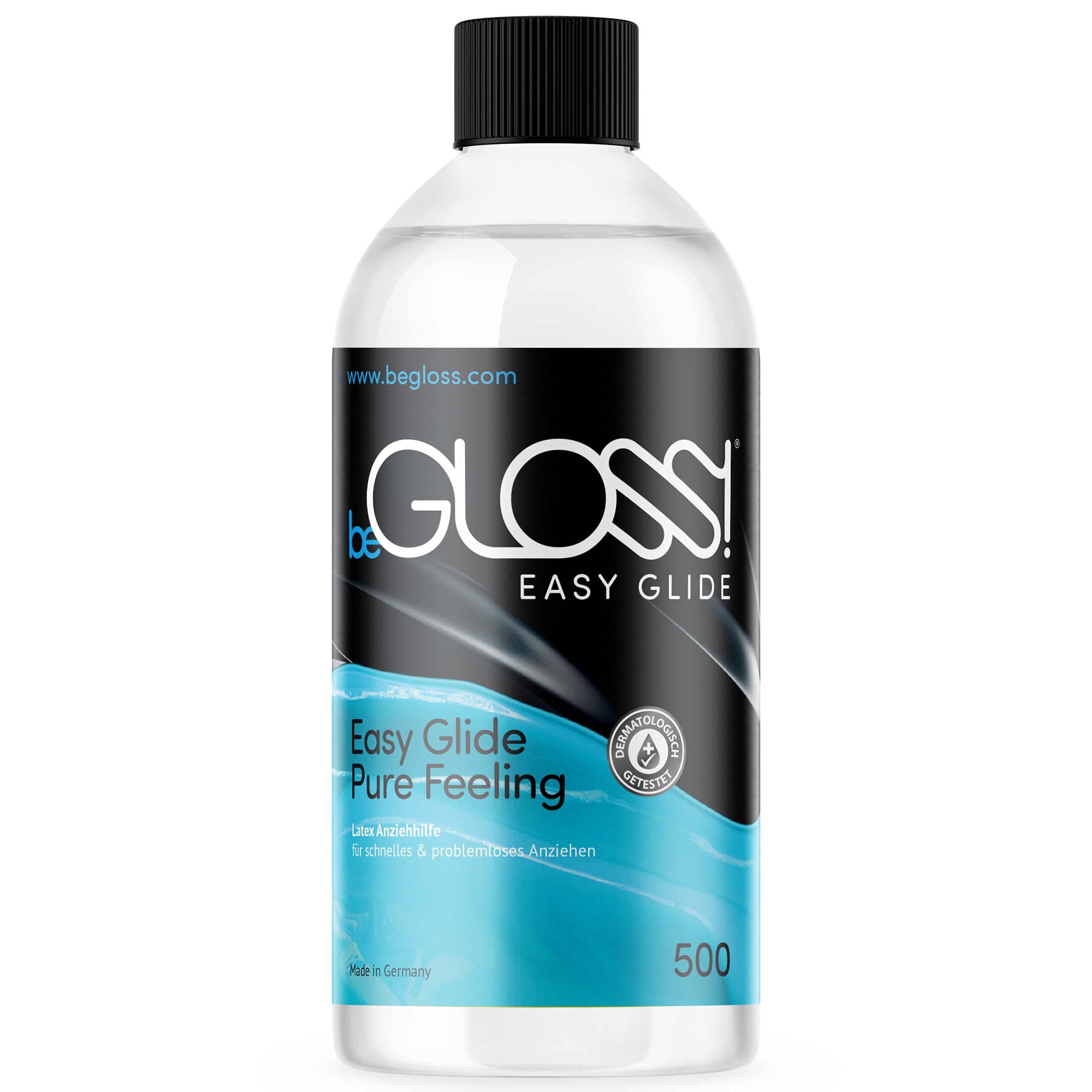 Begloss Easy Glide 500 ml with Latex Dressing Aid Dressing Oil Latex Rubber & Clothing
