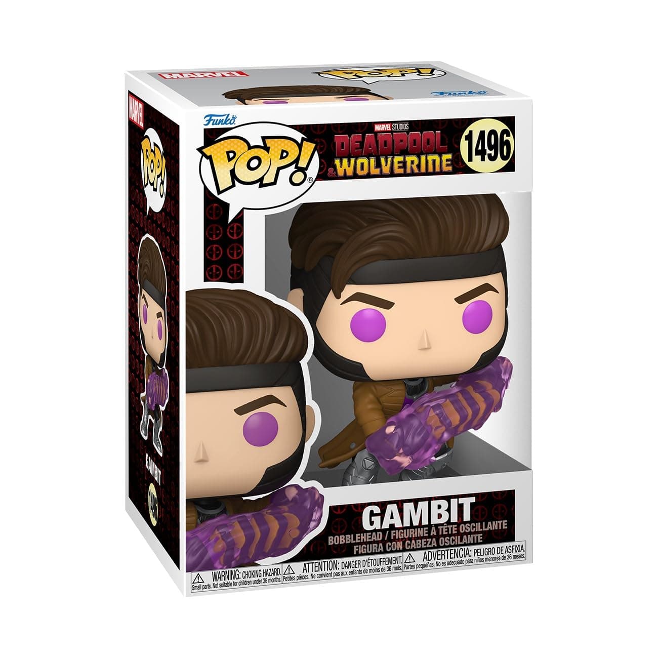 POP! Marvel: Deadpool & Wolverine - Gambit - Collectable Vinyl Figure - Gift Idea - Official Merchandise - Toys For Kids & Adults - Model Figure for Collectors and Display