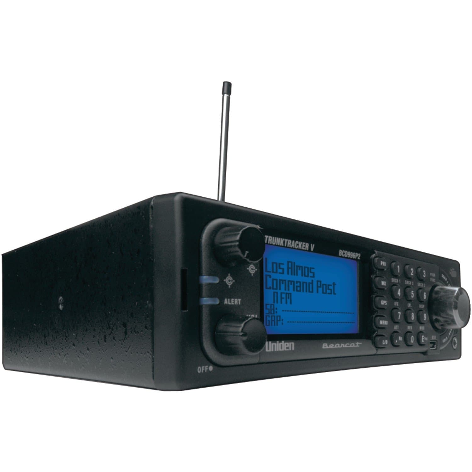BCD996P2 Digital Mobile TrunkTracker V Scanner, 25,000 Dynamically Allocated Channels, Close Call RF Capture Technology, 4-Line Alpha Display, Base/Mobile Design, Phase 2