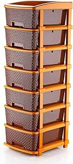 - 7 Xl Multipurpose Drawer Plastic Modular Chest Storage Organizer Home, Office, Parlor, School, Doctors, Home And Kids (7Xl)