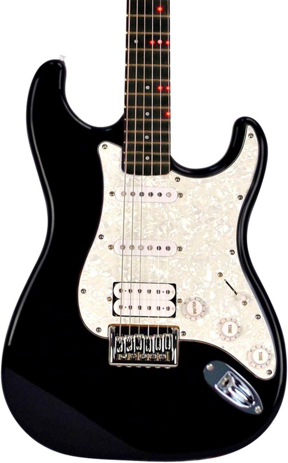 Fretlight FG-621 Wireless Electric Guitar Learning System - Black