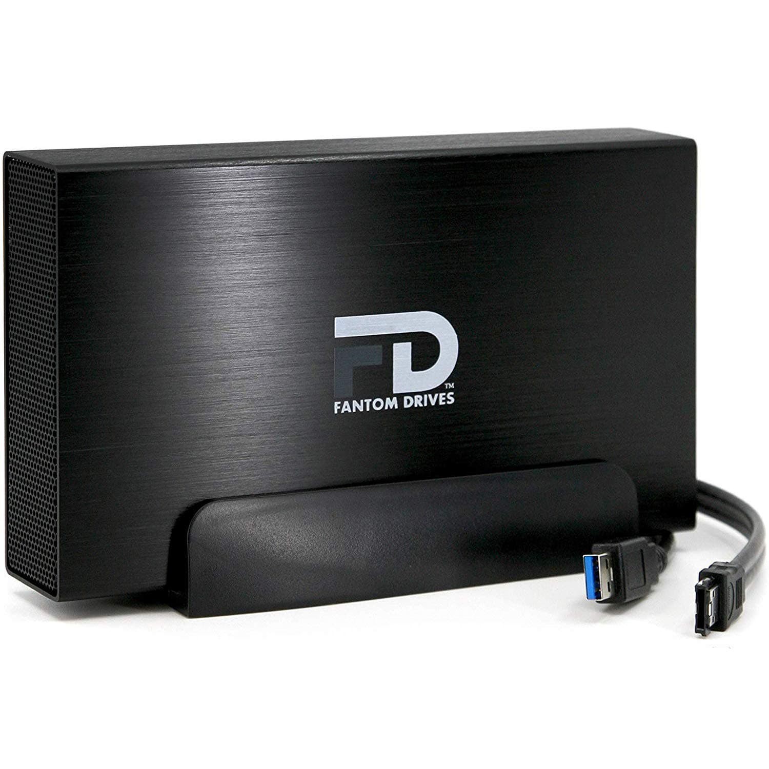 FD 8TB DVR Expander External Hard Drive - USB 3.0 & eSATA (Comes with Both USB and eSATA Cable) - Supports DirecTv, Black (DVR8KEUB) by Fantom Drives