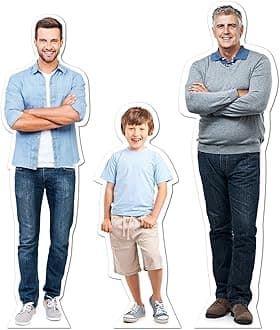 Custom Life Size Cardboard Cutout, Personalized Photos Standup, High Resolution Print, Decor for Weddings, Birthdays, Events, 1-8 FT, Upload Your Photo, Photo Gifts, 1 Pc