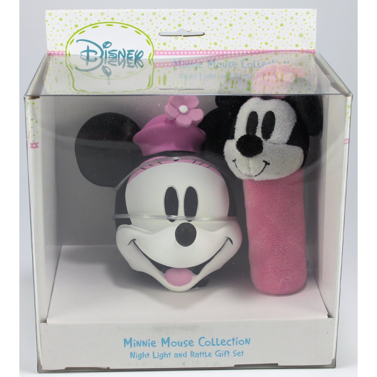Disney - Minnie Mouse Collection Night Light and Rattle