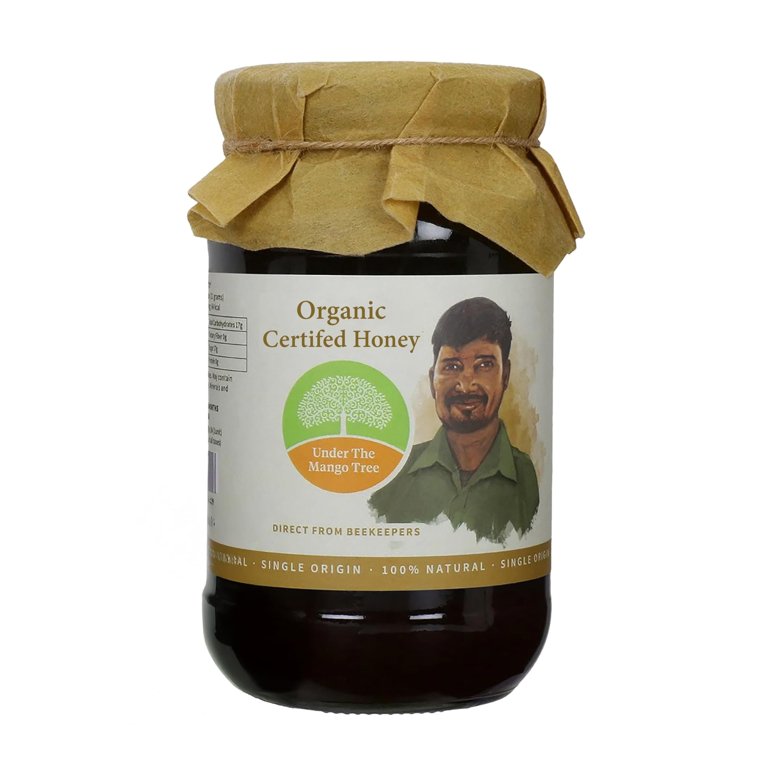 MANGO TREE UTMT Under the Certified Honey, 200 g 100% Pure & Natural, Single Origin, No Additives and Ethically Sourced