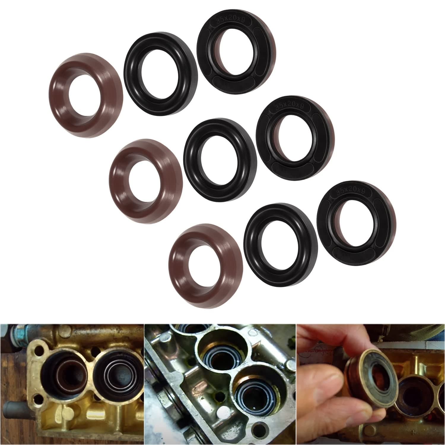 Bonbo General Pump Kit 69 Packing Kit with Restop Ring Compatible with 20mm Pressure Washer Pump T1011 T2031 T9211 TS1011 TS1021 TS1041 TS1511 TS1531 TS1711 TS1811 TS2011 TS2011