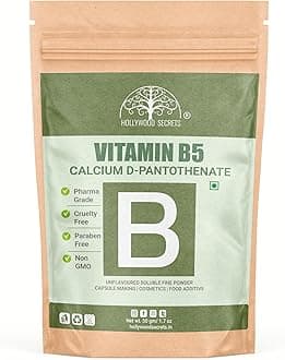 Pure Provitamin B5 Calcium D Pantothenate powder 50gm