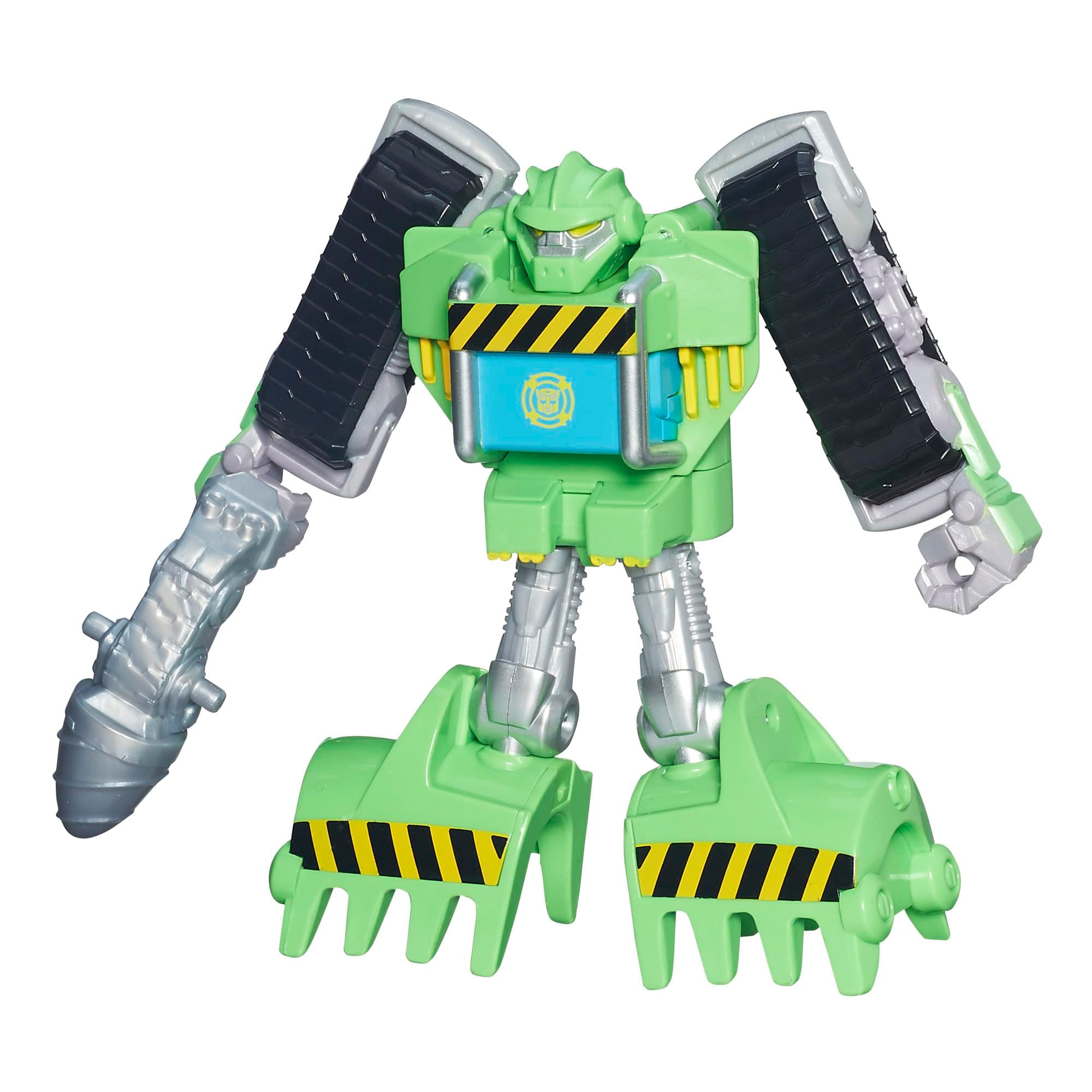 Transformers Playskool Heroes Transformers Rescue Bots Energize Boulder the Construction-Bot Figure