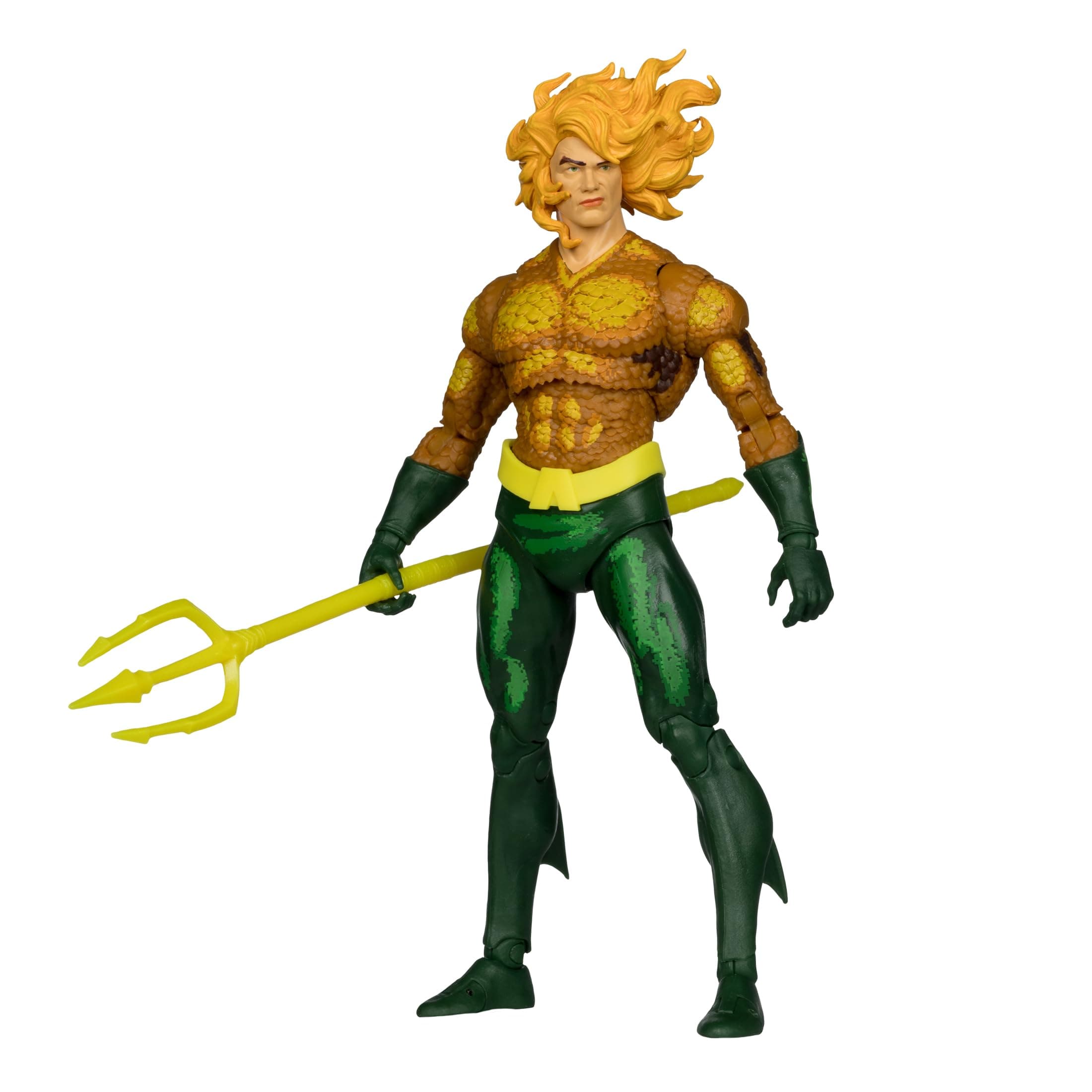 DC Multiverse Aquaman (Justice League Task Force) 7in Build-A Figure Toys