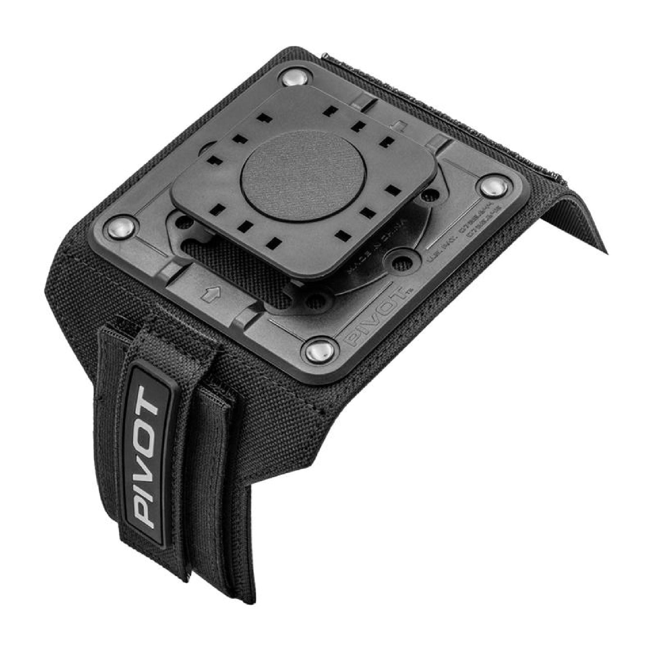 Pivot Leg Strap – Pilot Kneeboard Mount – Compatible with All Pivot Cases – Universal Mounting System with Rotating Plate – Aviation Flight Gear – S/M & L/XL Included