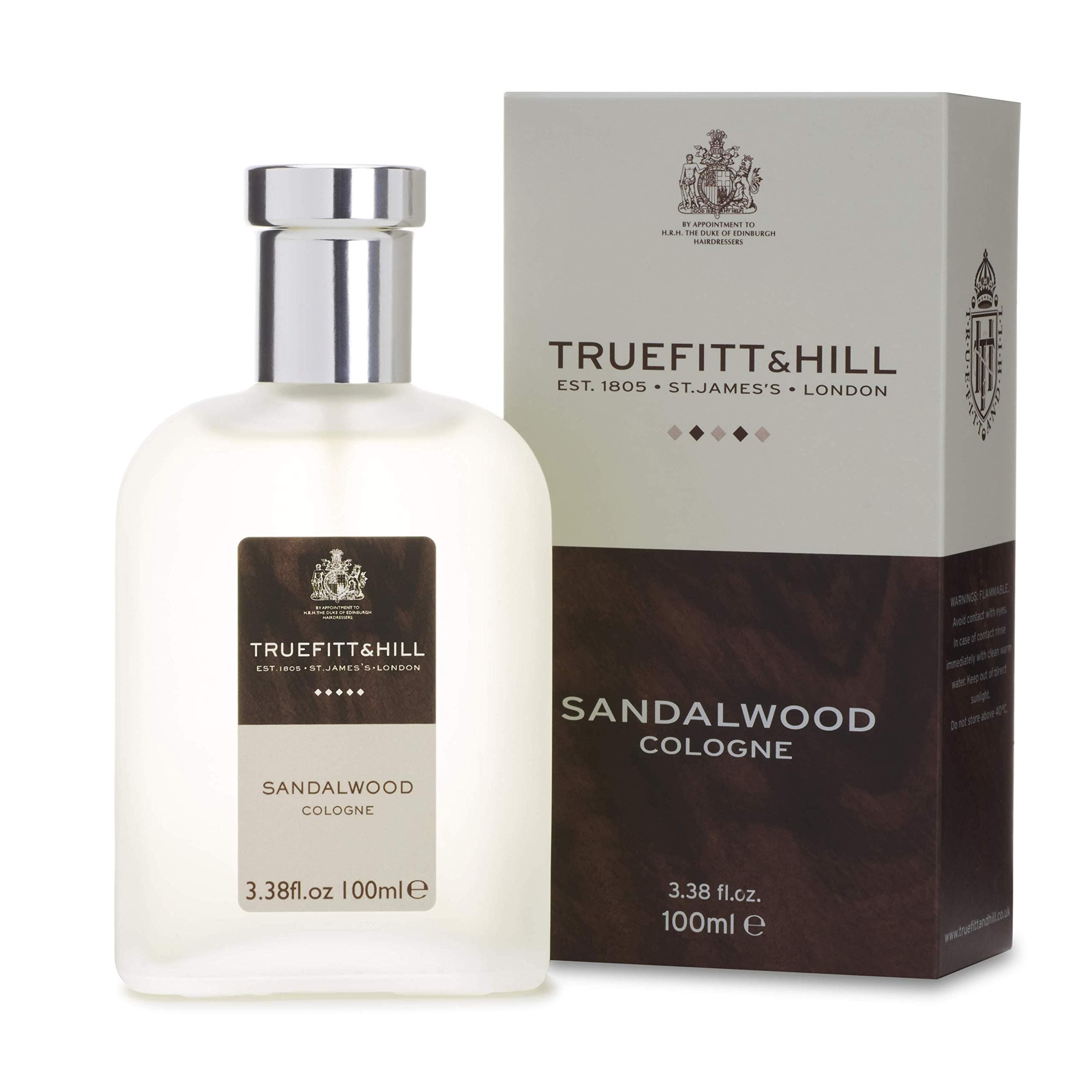 - Trufitt & Hill Sandalwood Cologne for Men, Fresh Classic fragrance, 3.38 oz.