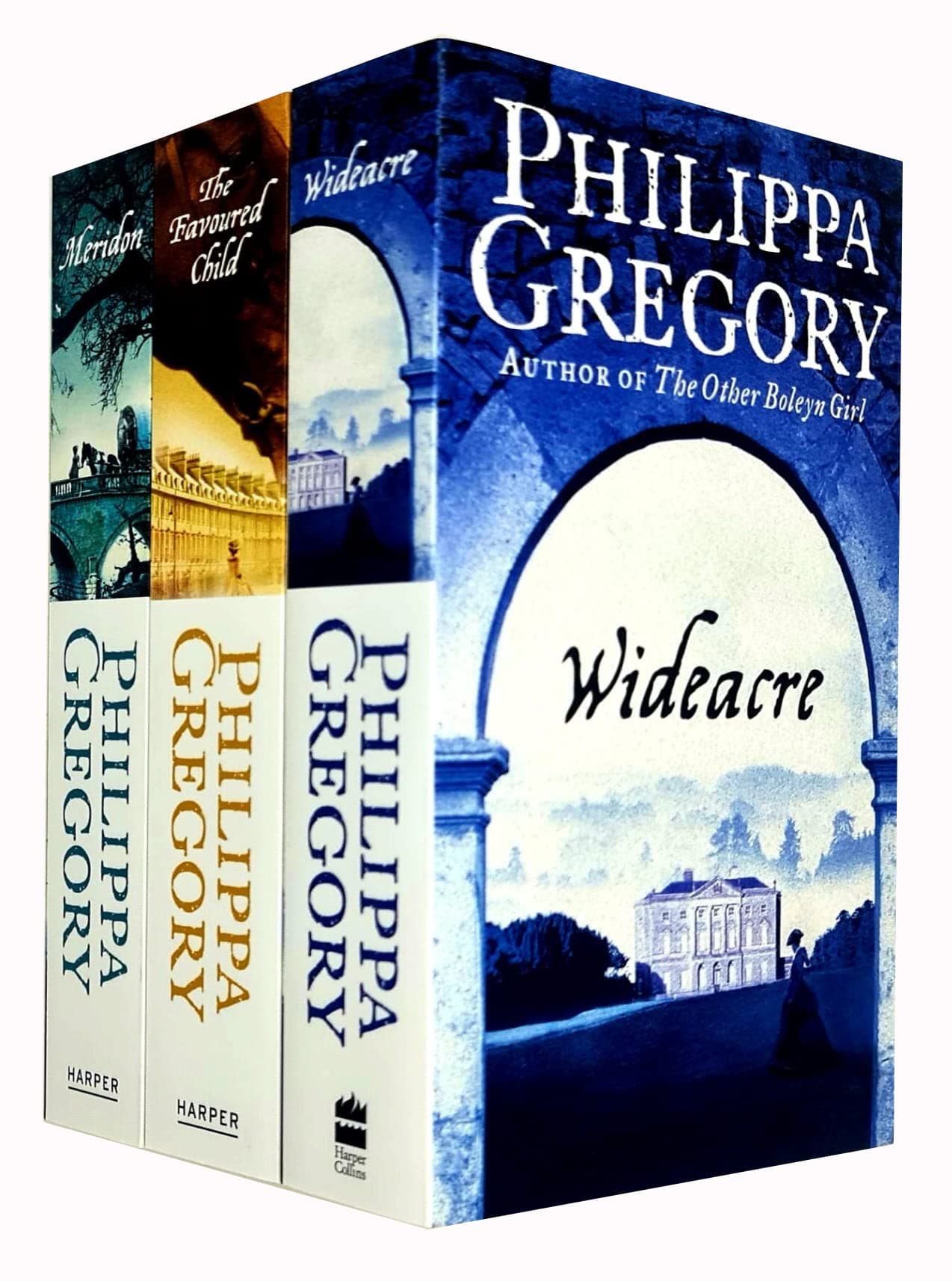 HarperCollins Ltd Wildacre Trilogy Books Collection Set By Philippa Gregory (Wideacre, The Favoured Child & Meridon)
