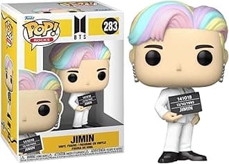 MONKEYTAIL Plastic BTS Army - Jimin K-Pop Collectible Figure | Toy Doll for Study Table, Office Desk, Car Dashboard, Room Decor | Ideal Gift for Kids & Teens, 6 cm, 4.7 cm