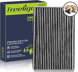 CF8392A Cabin Air Filter, Replacement for Chevy Impala 2002-2013 Impala Limited 2014-2016 Buick Allure 2005-2009 LaCrosse 2005-2009, w/Upgraded Coconut Shell Activated Charcoal